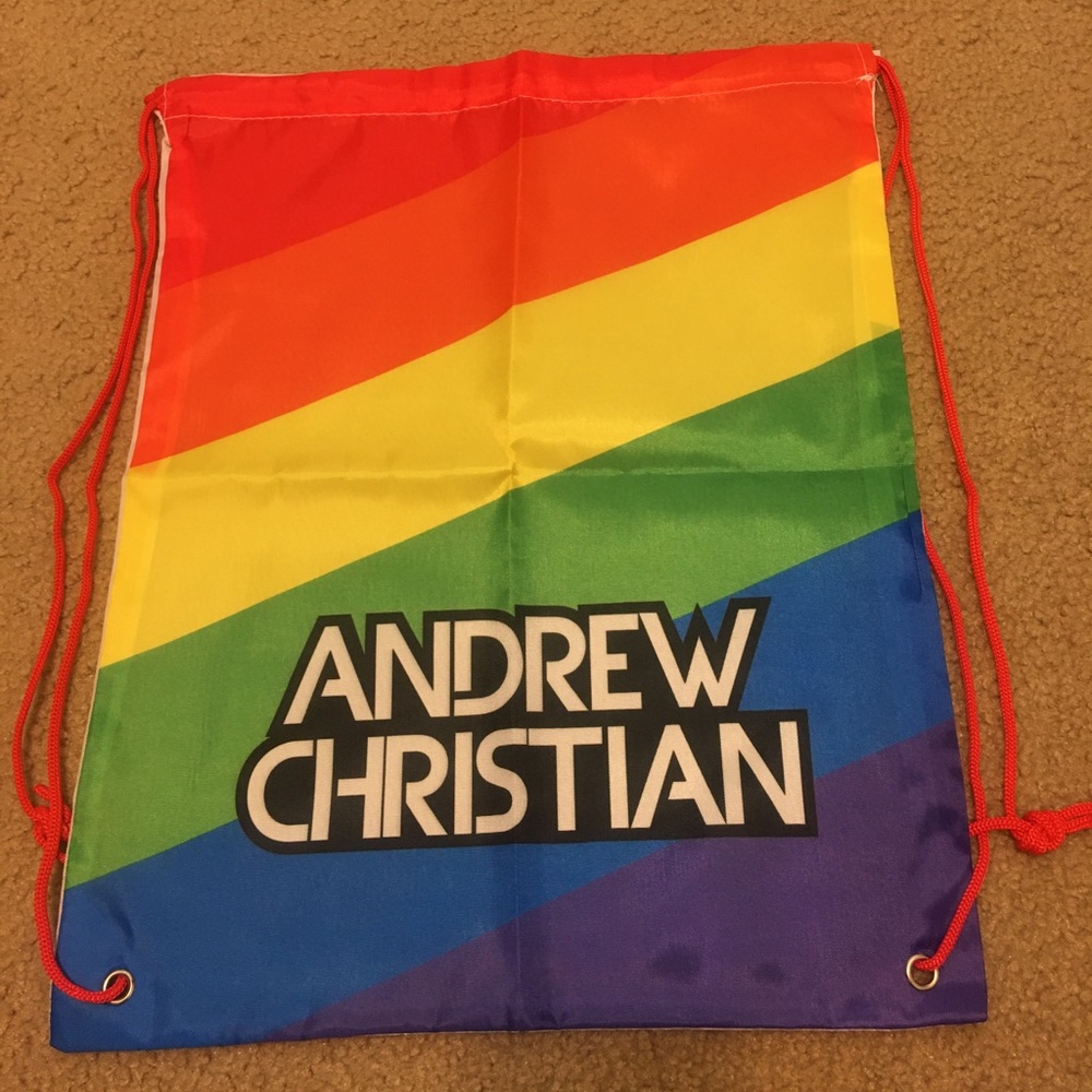 NEW DESIGNER ANDREW CHRISTIAN🌈BACK PACK